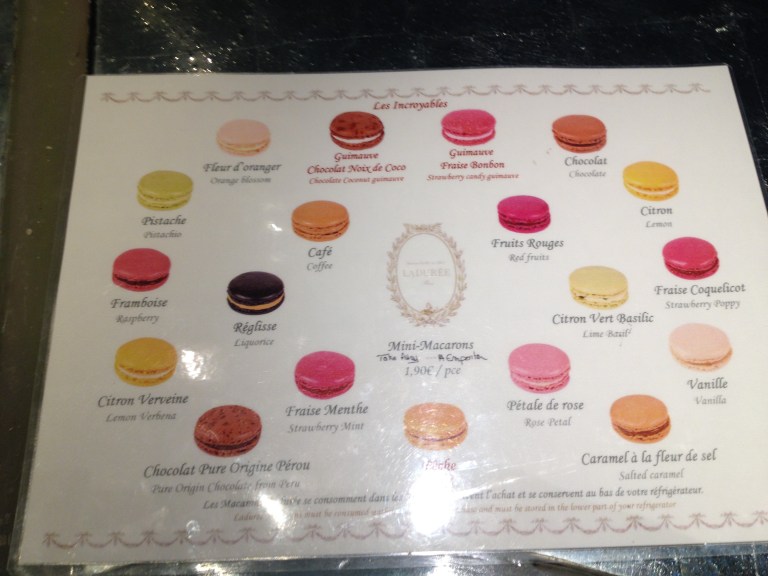 Selection of Macarons