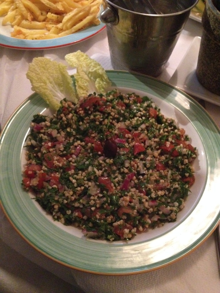 Tabuleh. Simple and tasty.