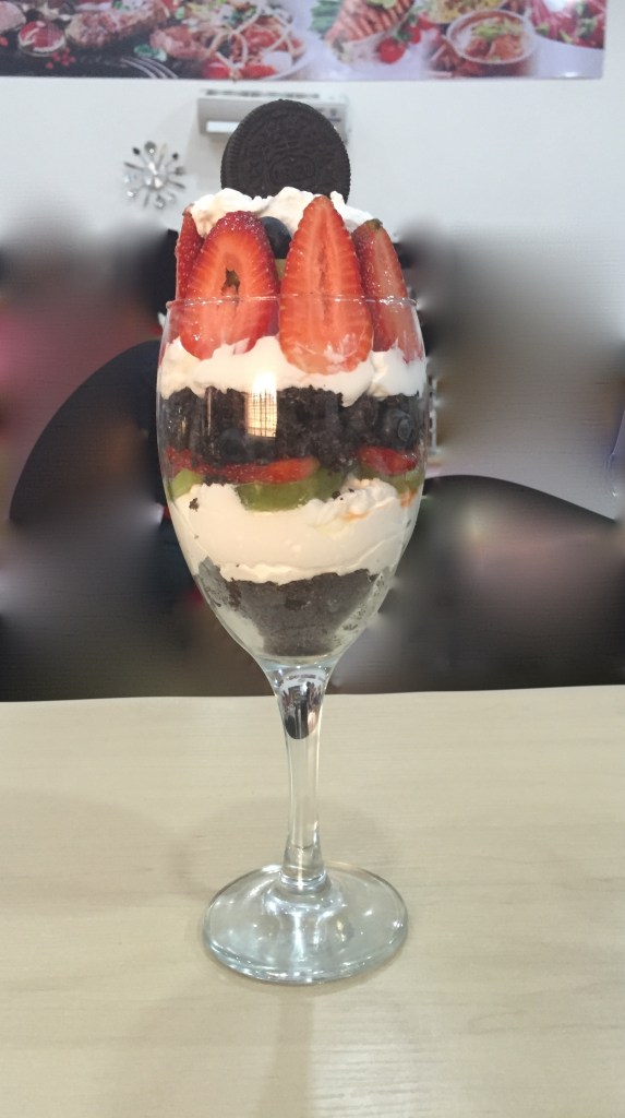 Summer Fruits Parfait. This was fun to make!