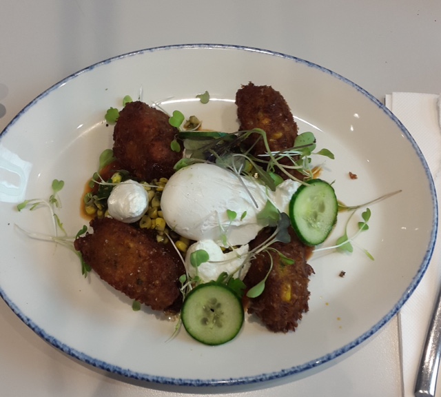 Sweetpotato and Corn Fritters